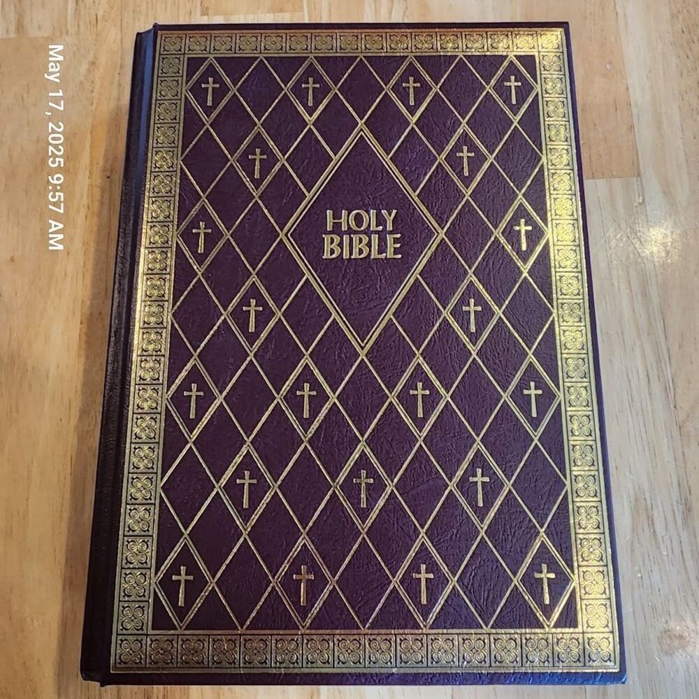 New American Bible Catholic Parish Edition 94-95 NAB Holy Bible NEW Fireside